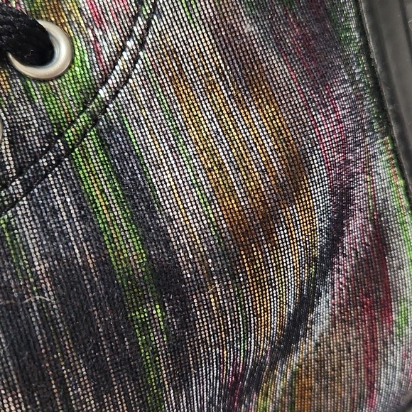 Converse CTAS Metallic Rainbow High-Top Sneakers (W Size 10) - Picture 7 of 13